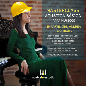 Masterclass Acústica para Músicos